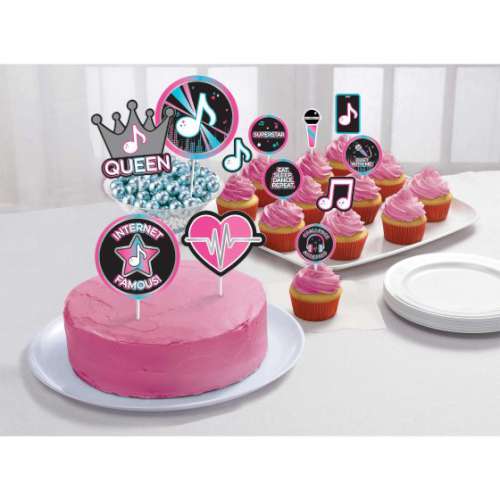 TikTok Cake Topper Kit